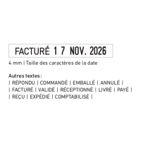 Tampon multi-formule Trodat métal 5117